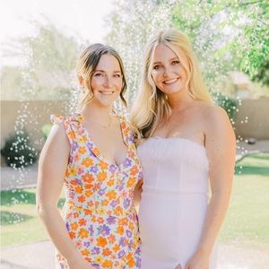 Spring Days Linen Skirt Set - Worn Once!